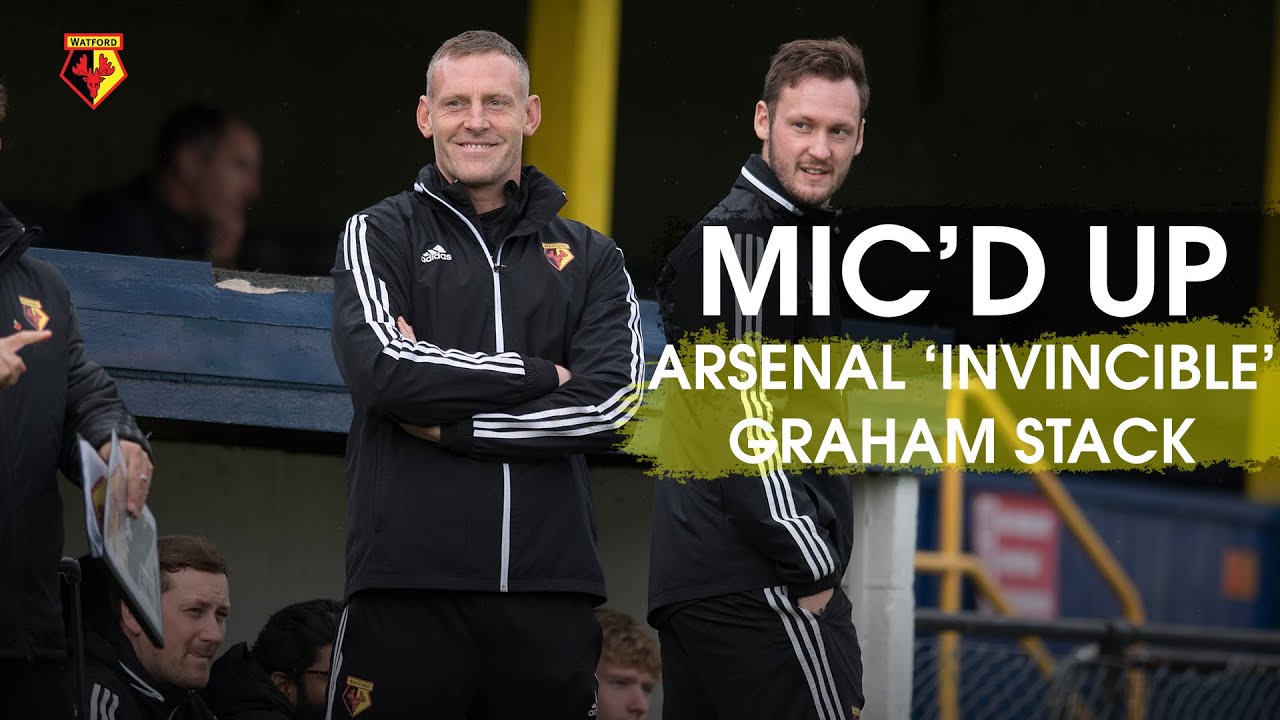 HILARIOUS ARSENAL ‘INVINCIBLES’ GRAHAM STACK MIC’D UP  🧤 |  BEHIND-THE-SCENES 🆚 IPSWICH