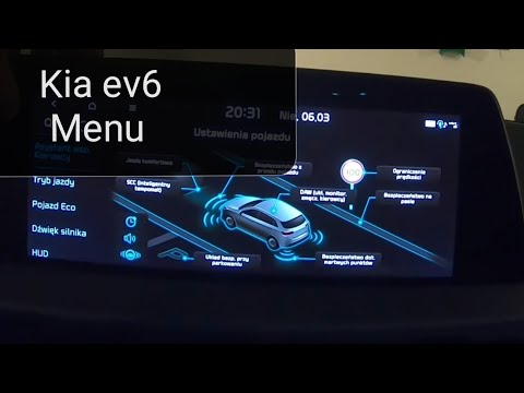 KIA EV6 Menu na Szybko Test PL Część 2z2
