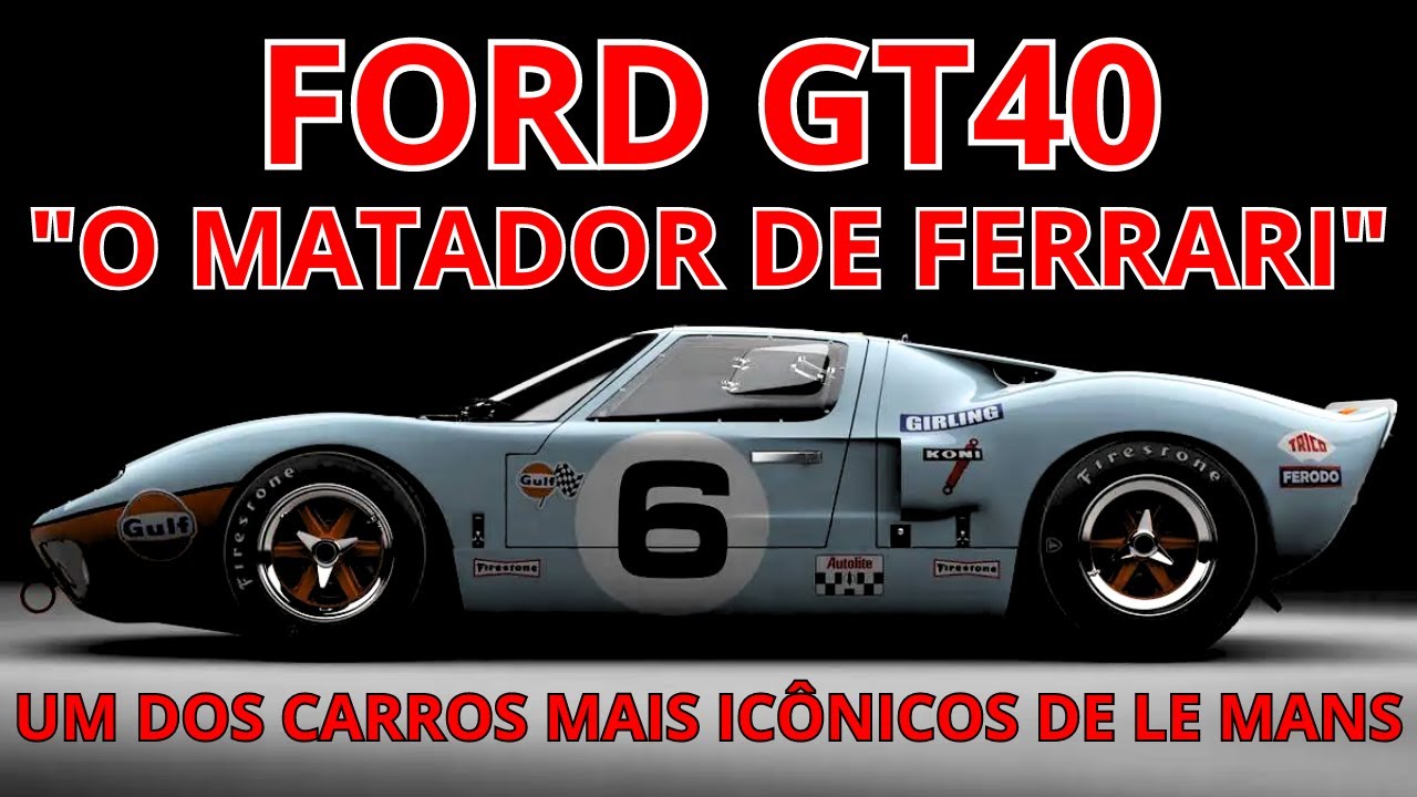 FORD GT40 - The Story of One of Le Mans' Most Iconic Cars