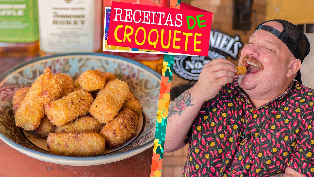 Croquete Perfeito - Como fazer croquete fácil, barato e delicioso / Égua Doido