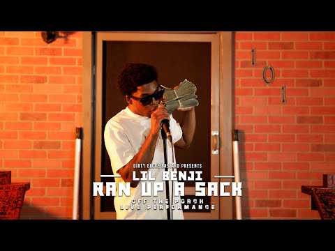 Lil Benji "Ran Up A Sack" (Off The Porch Live Performance)