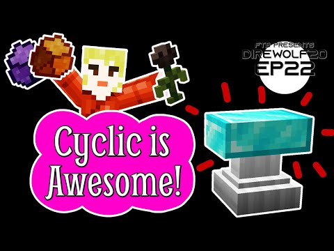 The Cyclic Mod is Awesome! EP22 Direwolf20 1.16 Modded Minecraft Lets Play