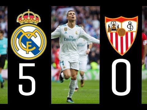 Real Madrid vs Sevilla 5-0/ ملخص المباراة HD