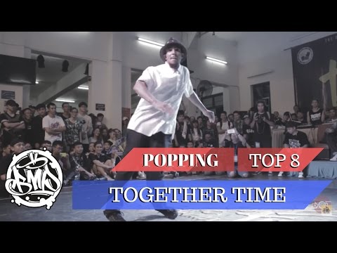 TOGETHER TIME 2016 - Best 8 Popping 1on1 - Greenteck vs Meshia (OFFICIAL)