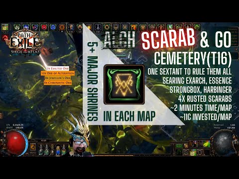 Scarab & GO Cemetery(T16) Preparation & Results (5-7ex per hour for 100 maps)