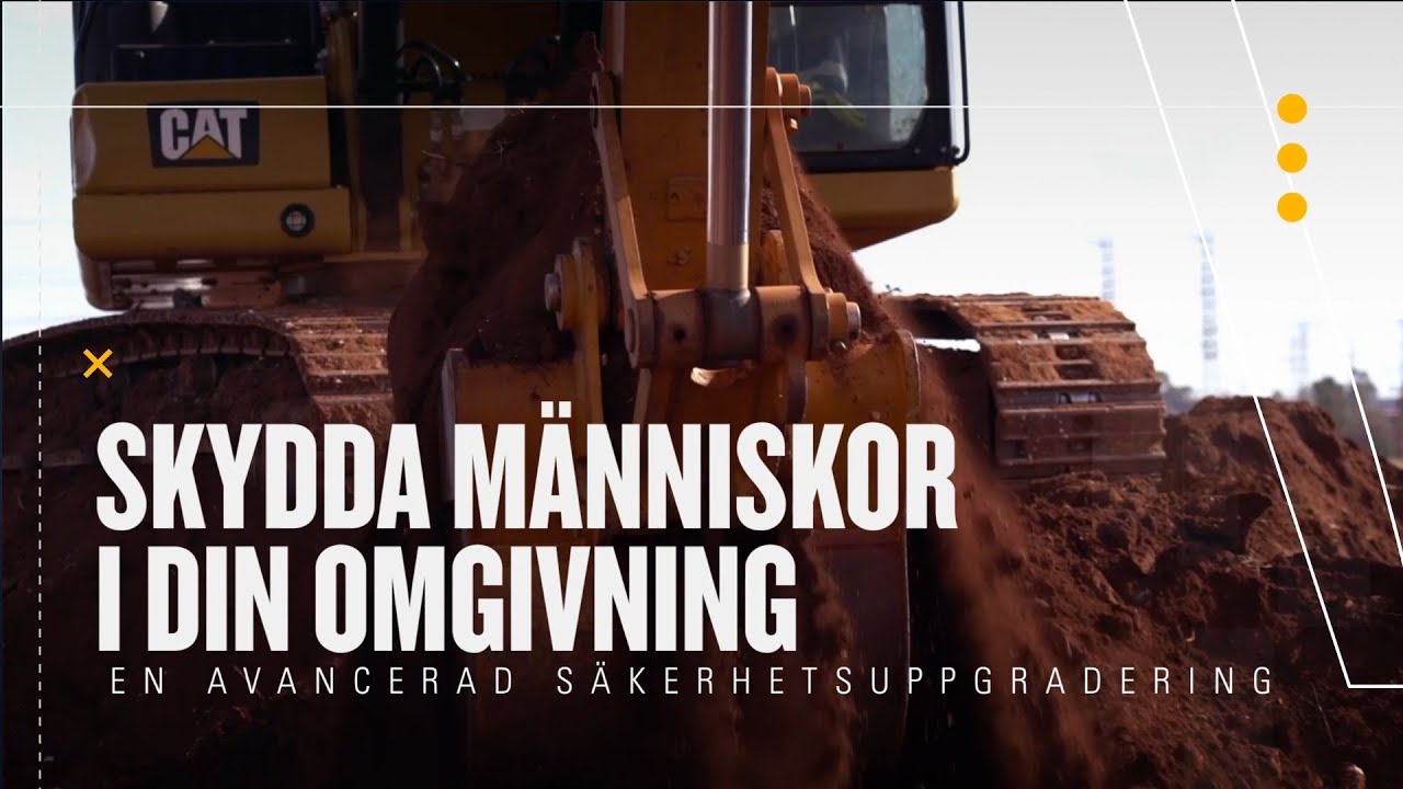 Cat® Detect – People Detection för grävmaskiner