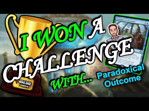 🥇I WON a Challenge! Paradoxical Outcome = BROKEN Legacy — Magic: The Gathering | MTG LOTR Blue Combo