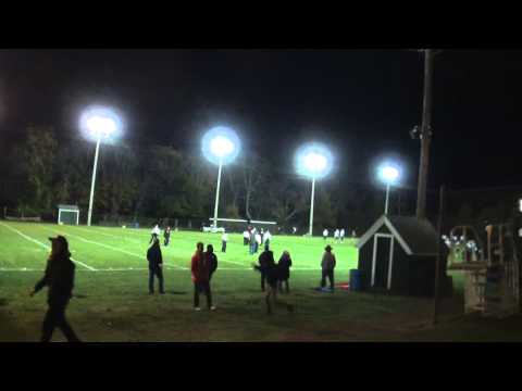 Hanover at Middleboro football game played on 10/31/14