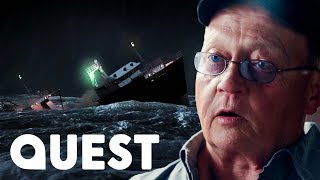 47 Men Shipwrecked In Alaska With Rescue Hours Away | Disasters At Sea