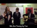We Are Young acoustic cover by Rachel Rose ...