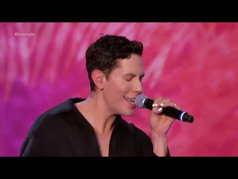 Christian Chávez (RBD) canta "Tu Amor" no Domingão com Huck