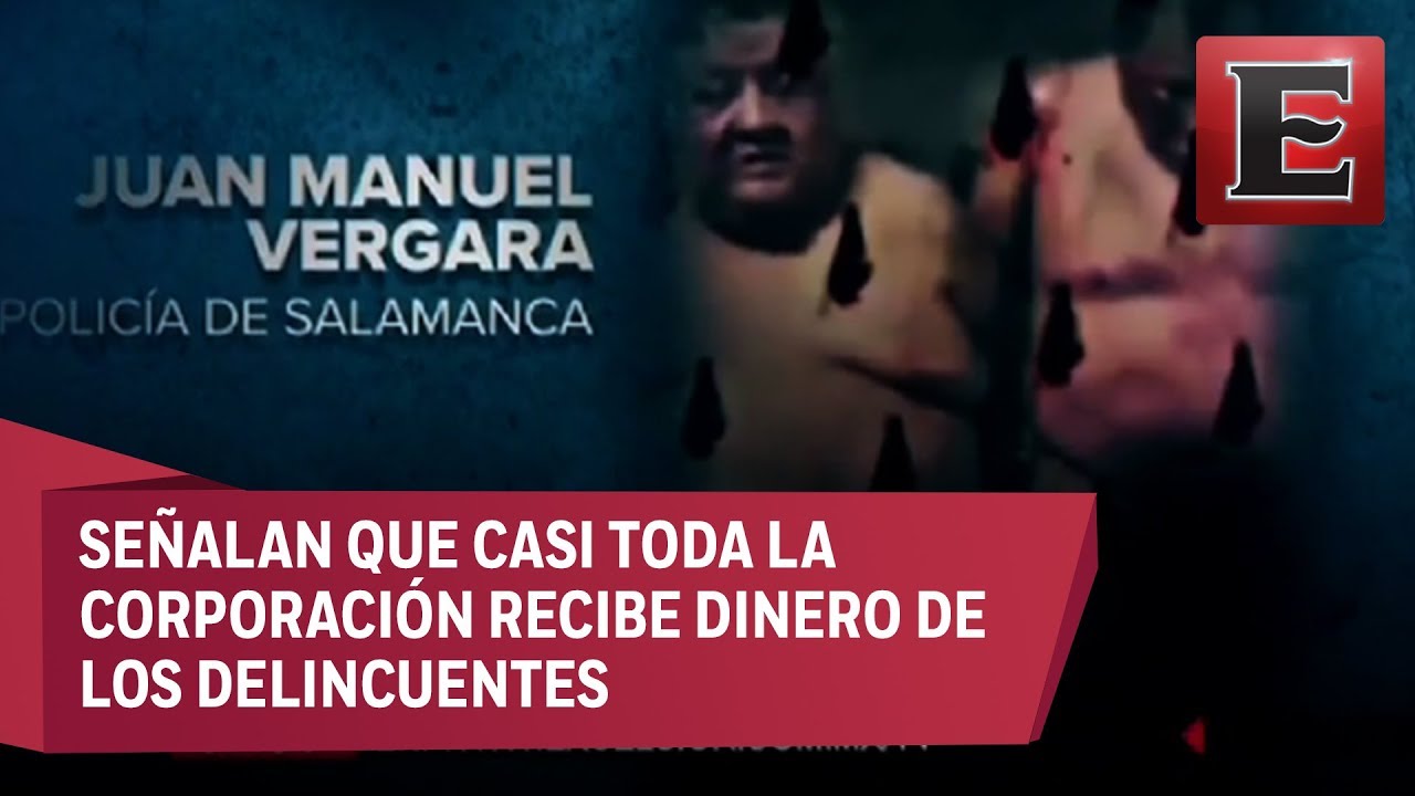 Policías de Salamanca revelan nexos del crimen organizado con autoridades