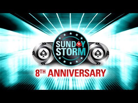 $11 Sunday Storm 8th Anniversary - Final Table Replay