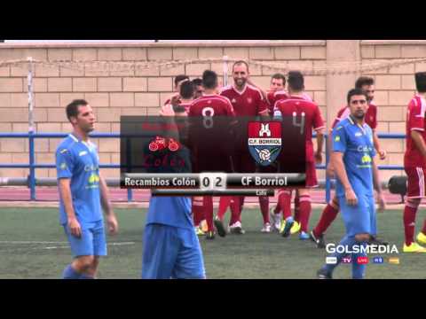 Recambios Colón 0 - 2 CF Borriol 2015/2016