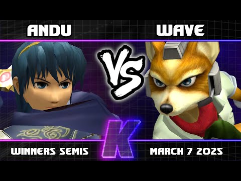 Kingston Kerfuffle 28 - Andu vs Wave - Winners Semis SSBM