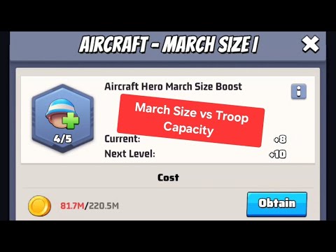 March Size, The Most Important Tech In the Game? Last War Guides