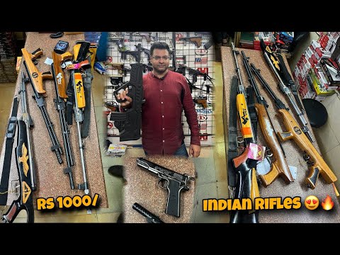 Cheapest AIR GUNS RIFFLES Collection In India 🔥| Sound Gun, Pubg Gun, Riffles In Cash On Delivery 😱