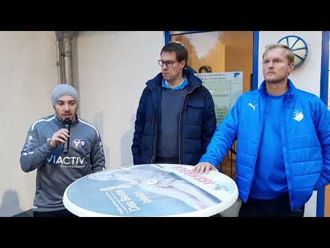 Trainergespräch/Pressekonferenz nach dem Oberligaspiel SV Westfalia Rhynern - TuS Haltern