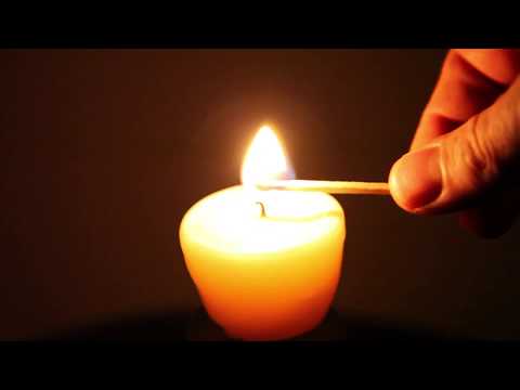 Burning Candle for 1 hour SILENCE