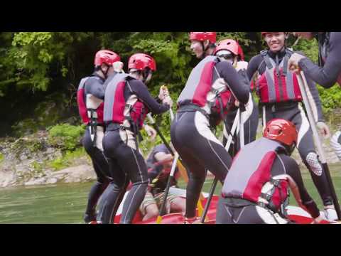 三条市の五十嵐川でラフティング！