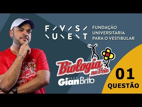 CITOLOGIA na Prova Fuvest 2020 Questão 01 -lista 30