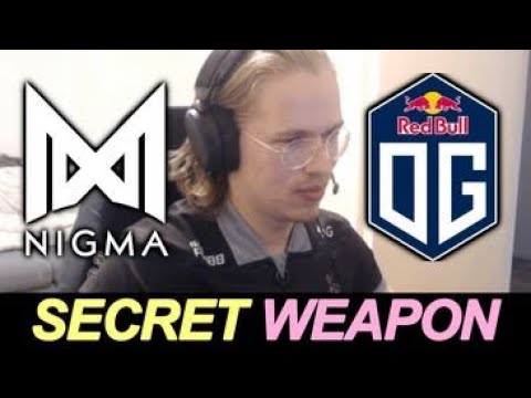 NIGMA vs OG — TOPSON “Secret" Weapon Hard Practice Pays Off