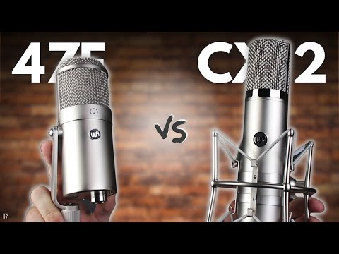Which Warm Audio Microphone Should You Buy? // WA-47F & WA-CX12 (Comparison and Review)