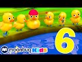 6 Little Ducks Little Baby Bum Moonbug Kids Fun KARAOKE Time Learn English For Kids