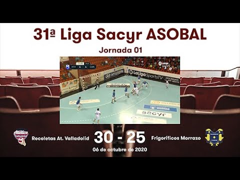 31ª Liga Sacyr ASOBAL J01: Recoletas At. Valladolid - Frigoríficos Morrazo 30-25