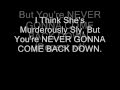 Never Gonna Come Back Down-Bt Lyrics 