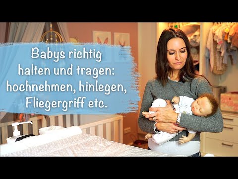 How to hold and carry babies correctly: explained step by step by midwife Laura