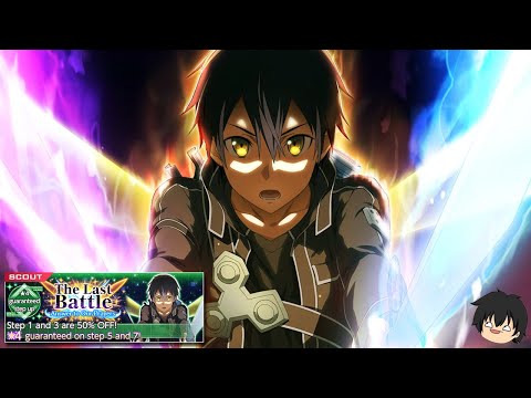 Kirito's True Starburst Stream! The Last Battle Scout In Sword Art Online Alicization Rising Steel