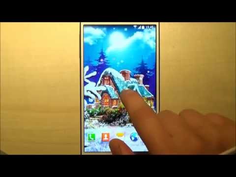 Winter Landscape Wallpaper Video