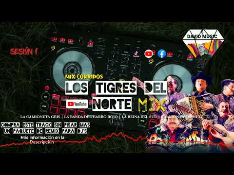 Mix Corridos Vol 2 | Los tigres del norte - Sesión 1° Dj David Music (éxitos) 🔥