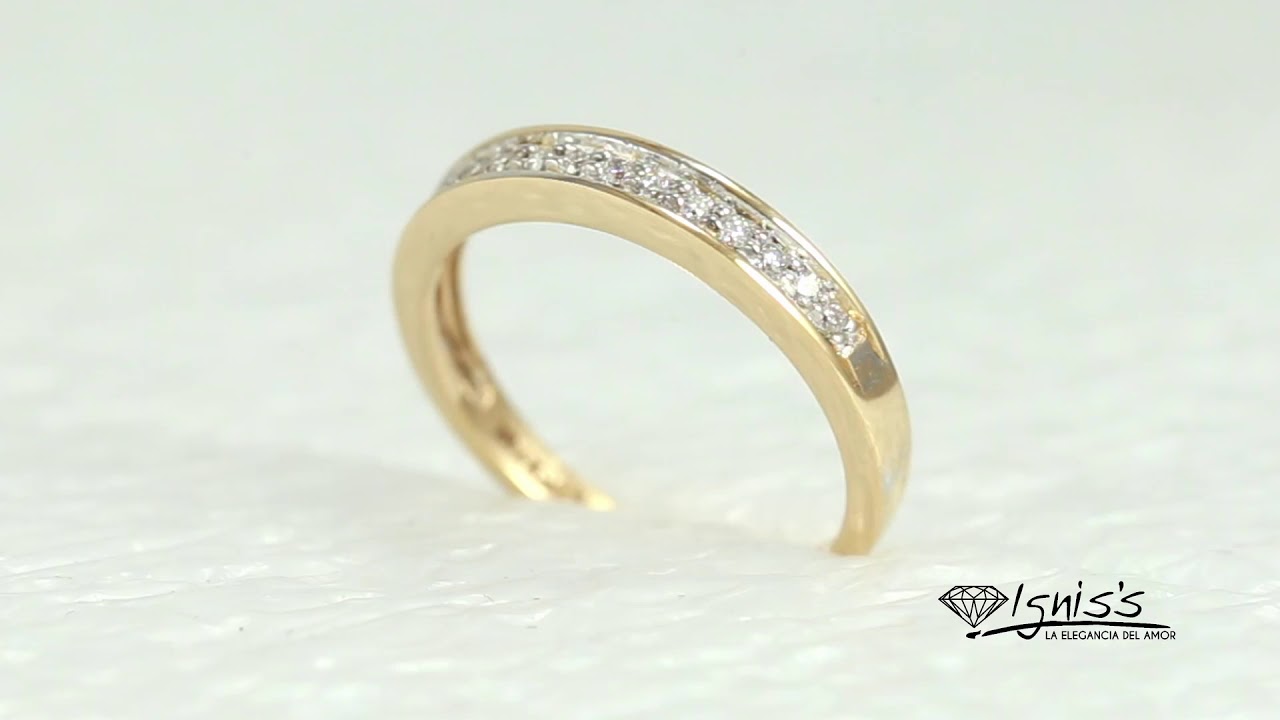 ANILLOS DE COMPROMISO IGNIS CHURUMBELA GOLD