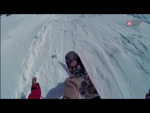GoPro run Sammy Luebke  - Chamonix-Mont-Blanc staged in Vallnord-Arcalís - FWT17