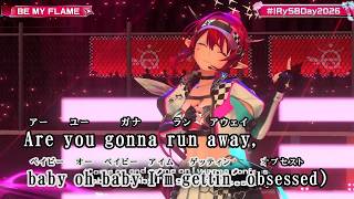 【VTuber】BE MY FLAME (LIVE映像バージョン)【IRyS/ホロライブEN Promise】【オフボーカル/カラオケ字幕】