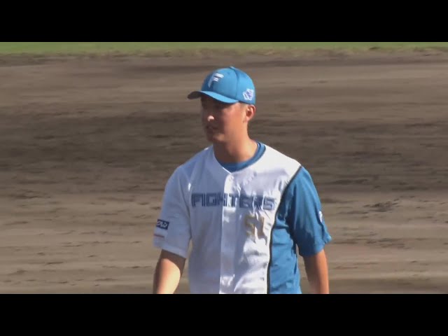 【みやざきPL】ファイターズ・石川直也 1イニングを2奪三振無失点に抑える!!  2024年10月9日 北海道日本ハムファイターズ 対 くふうハヤテベンチャーズ静岡