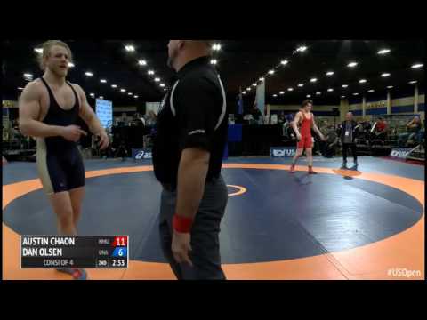 85 Consi of 4 - Austin Chaon (NMU-OTS) vs. Dan Olsen (Unattached)