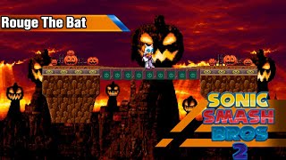 Rouge and Pumpkin Hill Showcase | Halloween special | Sonic Smash Bros 2