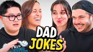 Dad Jokes | Don&#39;t laugh Challenge | Alan x Sam vs Abby x Matt | Raise Your Spirits