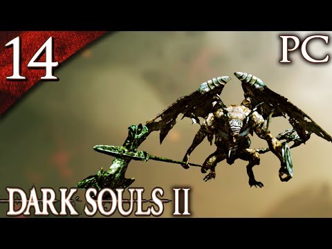 Let's Play Dark Souls 2 [PC] - Part 14 - The Belfry Gargoyles [BLIND]