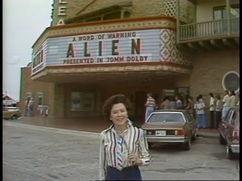 Alien [1979] movie opening interview with moviegoers