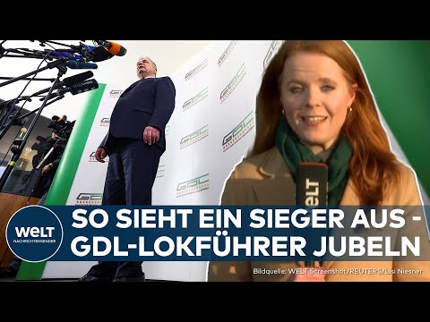 WESELSKYS TRIUMPH: Wie sich der GDL-Chef ein Denkmal setzt - Bahn zerknirscht | WELT Thema