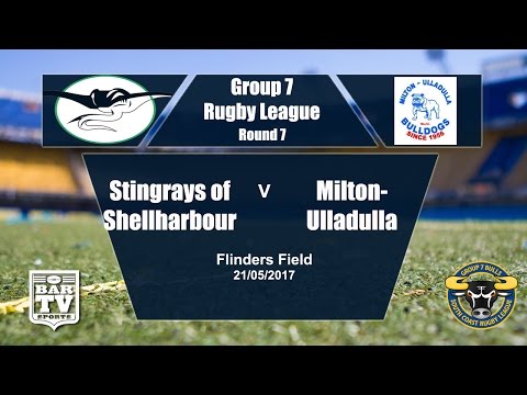 2017 Group 7 RL Round 7 Full Match Replay - Stingrays of Shellharbour Vs Milton-Ulladulla Bulldogs