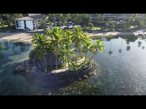Part of Warwick Fiji, near Korolevu, taken by drone