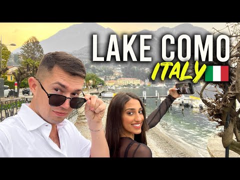 MY FIRST TIME in Lake Como, Italy (5 days to get here) 🇮🇹