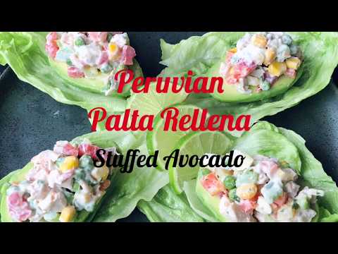 Peruvian Food-Stuffed Avocado English