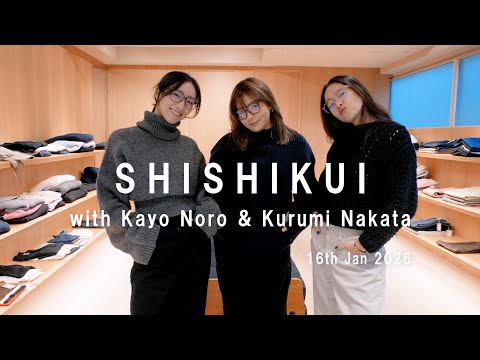 SHISHIKUIに野呂佳代さん&中田クルミちゃんがやってきた！⛄️