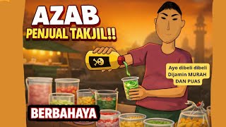 Download lagu Azab penjual takjil berbahaya - kartun animasi drama - animasi azab #animasi  mp3